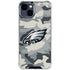 NFL Philadelphia Eagles Camo iPhone 15 Clear Case