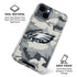 NFL Philadelphia Eagles Camo iPhone 15 Clear Case