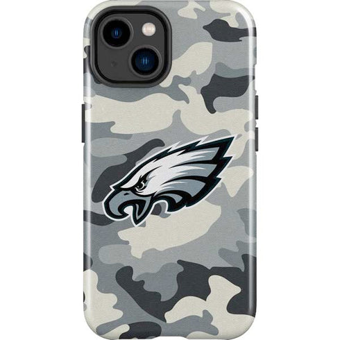 NFL Philadelphia Eagles Camo iPhone 15 Impact Case