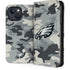 NFL Philadelphia Eagles Camo iPhone 15 Plus Folio Case