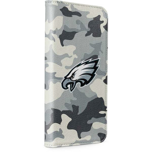 NFL Philadelphia Eagles Camo iPhone 15 Plus Folio Case