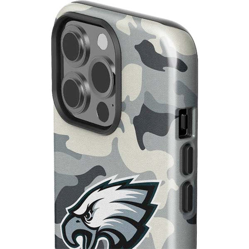 NFL Philadelphia Eagles Camo iPhone 15 Pro Impact Case
