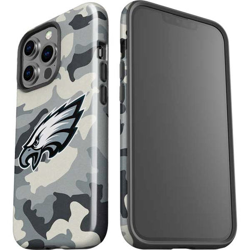 NFL Philadelphia Eagles Camo iPhone 15 Pro Impact Case