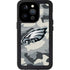 NFL Philadelphia Eagles Camo iPhone 15 Pro Waterproof Case