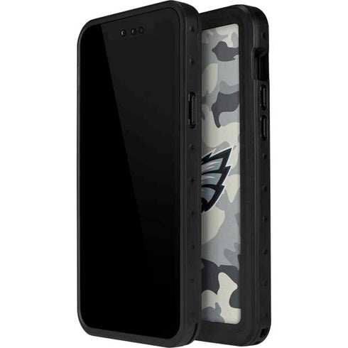 NFL Philadelphia Eagles Camo iPhone 15 Pro Waterproof Case