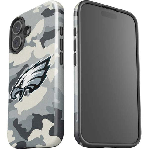 NFL Philadelphia Eagles Camo iPhone 16 Impact Case