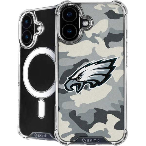 NFL Philadelphia Eagles Camo iPhone 16 MagSafe Case