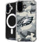 NFL Philadelphia Eagles Camo iPhone 16 MagSafe Case