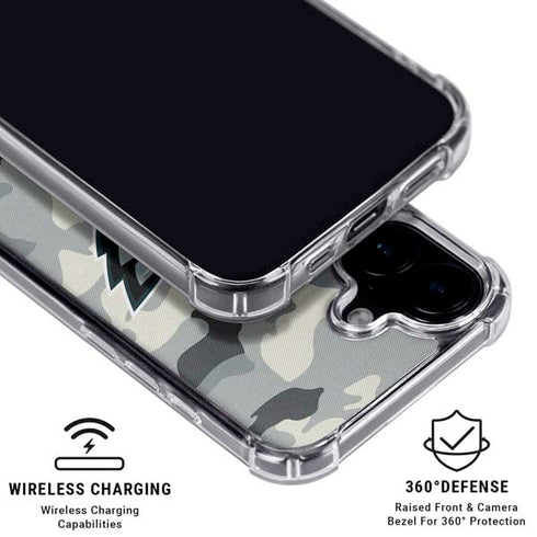 NFL Philadelphia Eagles Camo iPhone 16 MagSafe Case