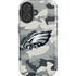 NFL Philadelphia Eagles Camo iPhone 16 Magsafe Impact Case