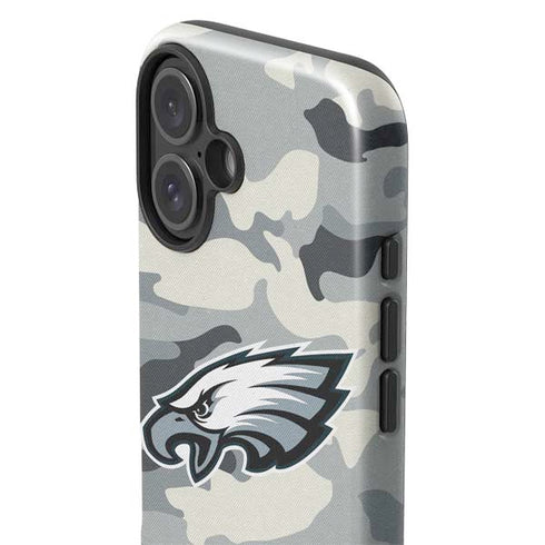 NFL Philadelphia Eagles Camo iPhone 16 Plus Impact Case