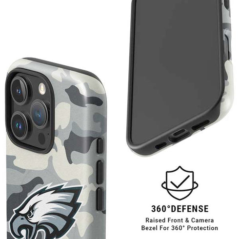 NFL Philadelphia Eagles Camo iPhone 16 Pro Magsafe Impact Case
