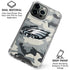 NFL Philadelphia Eagles Camo iPhone 16 Pro Max Clear Case