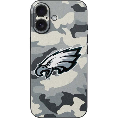 NFL Philadelphia Eagles Camo iPhone 16 Skin