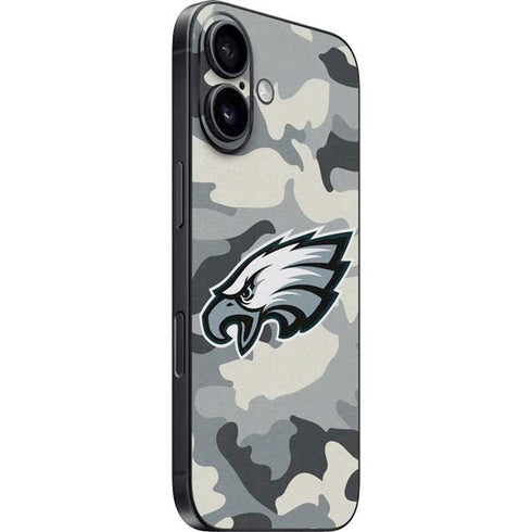 NFL Philadelphia Eagles Camo iPhone 16 Skin