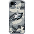 NFL Philadelphia Eagles Camo iPhone 16e Clear Case