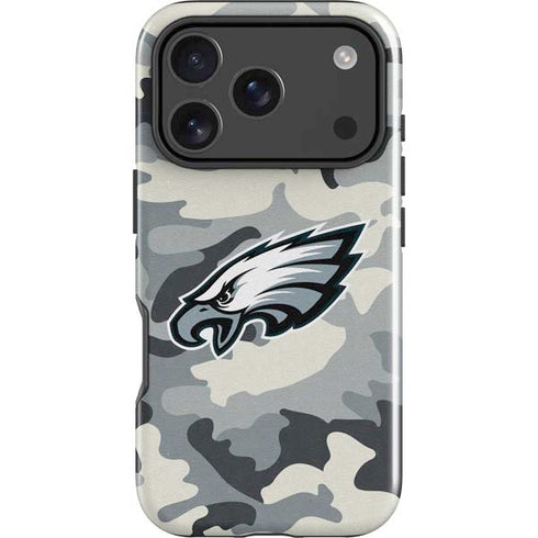 NFL Philadelphia Eagles Camo iPhone 18 Pro Impact Case