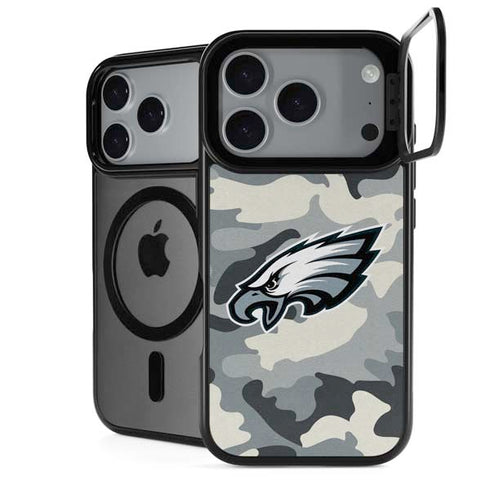 NFL Philadelphia Eagles Camo iPhone 18 Pro Max Kickstand Case