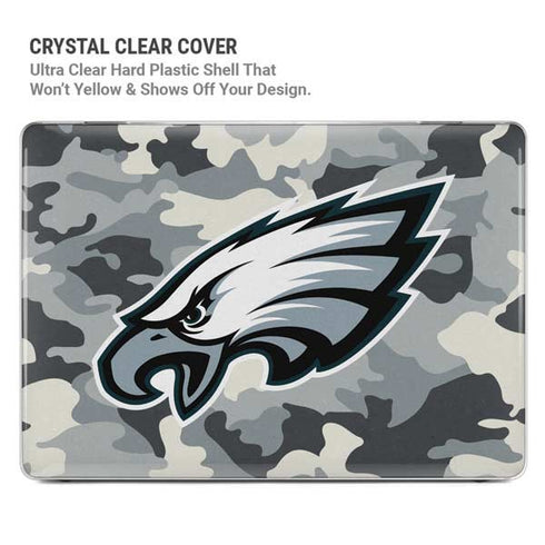NFL Philadelphia Eagles Camo MacBook Pro 14in (2021-24) Case plus Skin