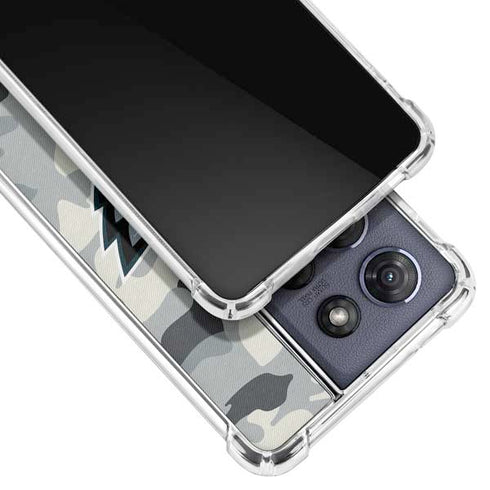 NFL Philadelphia Eagles Camo Moto G Power 5G (2025) Clear Case