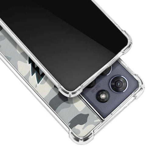 NFL Philadelphia Eagles Camo Moto G Stylus 5G (2025) Clear Case