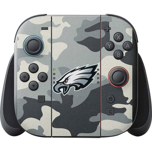 NFL Philadelphia Eagles Camo Nintendo Switch 2 (2025) with Joy-Con Skin