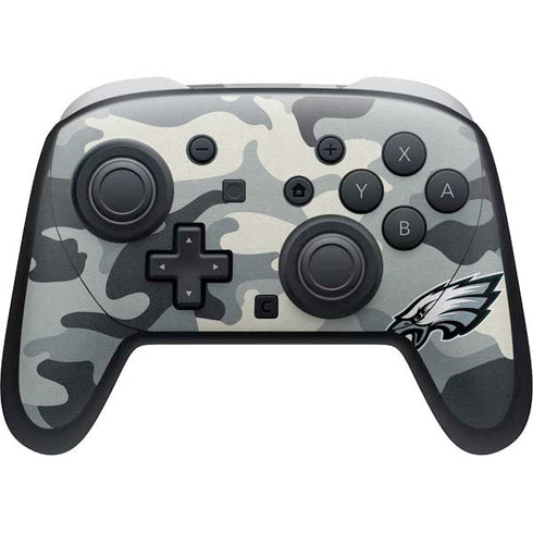 NFL Philadelphia Eagles Camo Nintendo Switch 2 (2025) Pro Controller Skin