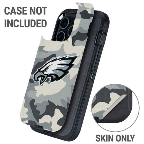 NFL Philadelphia Eagles Camo Otterbox Defender iPhone Skin