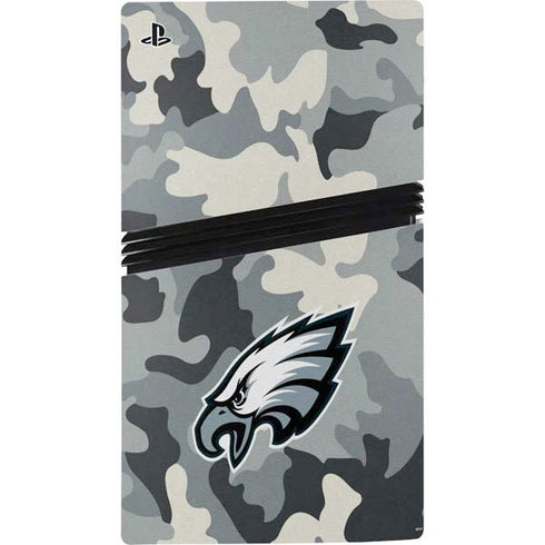 NFL Philadelphia Eagles Camo PS5 Pro Console Skin
