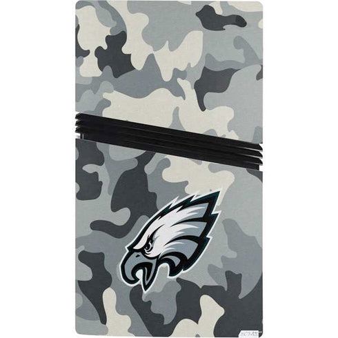 NFL Philadelphia Eagles Camo PS5 Pro Console Skin