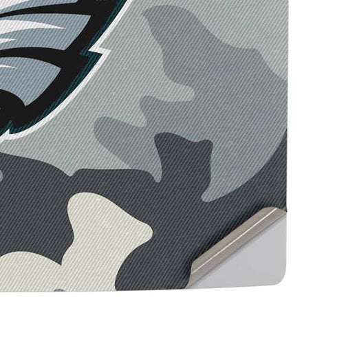NFL Philadelphia Eagles Camo PS5 Pro Disk Console Skin
