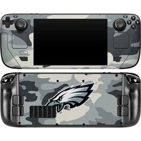 NFL Philadelphia Eagles Camo Steam Deck Handheld Gaming Computer OLED Skin