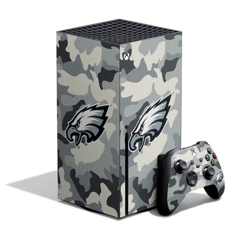 NFL Philadelphia Eagles Camo Xbox Series X Skins