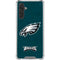 NFL Philadelphia Eagles Distressed Galaxy A17 Clear Case