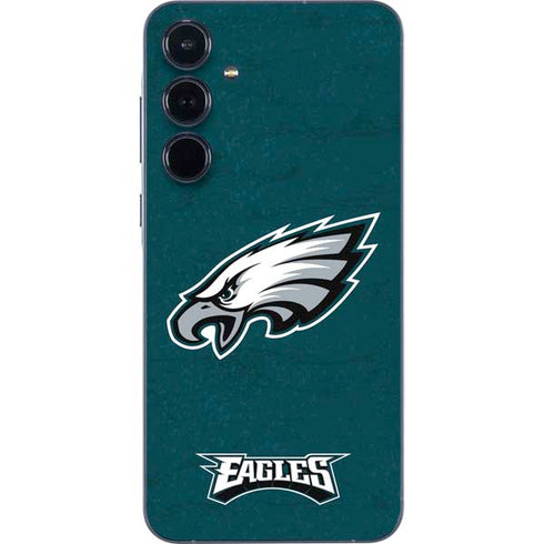 NFL Philadelphia Eagles Distressed Galaxy A35 5G Skin