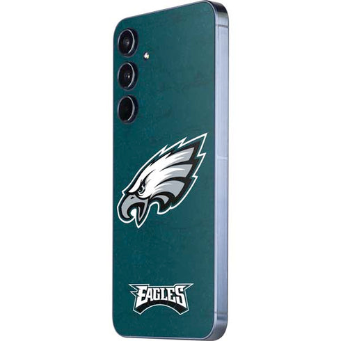 NFL Philadelphia Eagles Distressed Galaxy A35 5G Skin