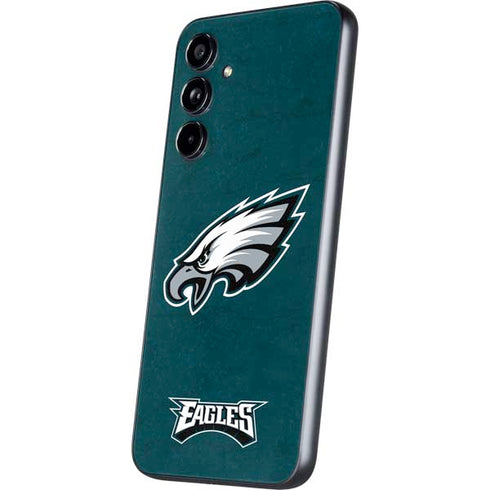 NFL Philadelphia Eagles Distressed Galaxy A54 5G Skin
