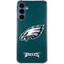 NFL Philadelphia Eagles Distressed Galaxy A55 5G Clear Case