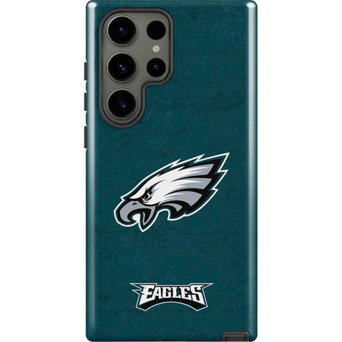 NFL Philadelphia Eagles Distressed Galaxy S23 Ultra Pro Case