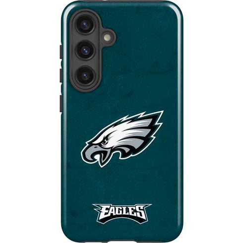 NFL Philadelphia Eagles Distressed Galaxy S25 Impact Case