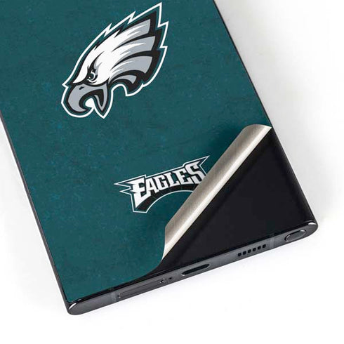 NFL Philadelphia Eagles Distressed Galaxy S24 Ultra Skin