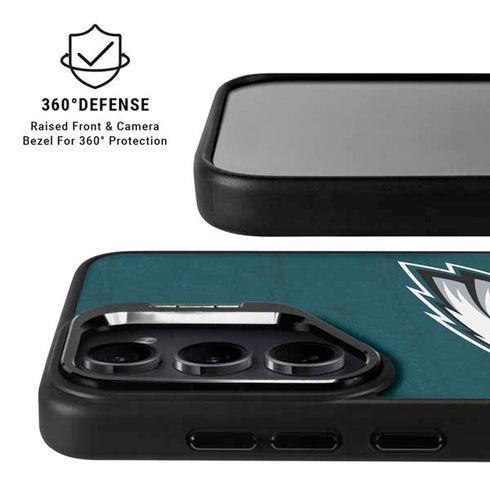 NFL Philadelphia Eagles Distressed Galaxy S26 Kickstand Case