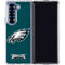 NFL Philadelphia Eagles Distressed Galaxy Z Fold6 Clear Case