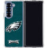 NFL Philadelphia Eagles Distressed Galaxy Z Fold6 Clear Case