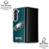 NFL Philadelphia Eagles Distressed Galaxy Z Fold6 Clear Case