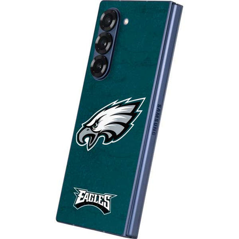 NFL Philadelphia Eagles Distressed Galaxy Z Fold6 Skin