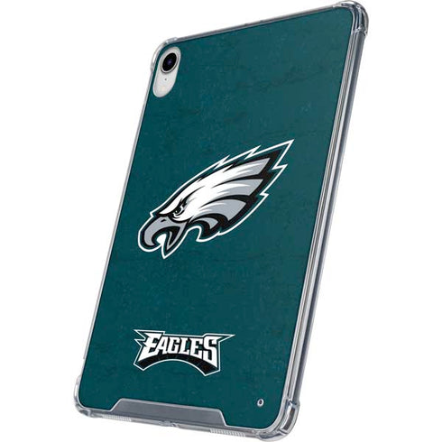 NFL Philadelphia Eagles Distressed iPad 11th Gen (2025) Clear Case