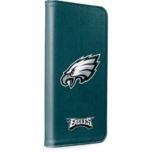 NFL Philadelphia Eagles Distressed iPhone 15 Plus Folio Case