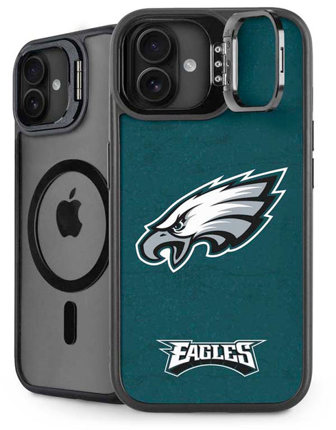 NFL Philadelphia Eagles Distressed iPhone 16 Kickstand Case