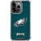 NFL Philadelphia Eagles Distressed iPhone 16 Pro Clear Case